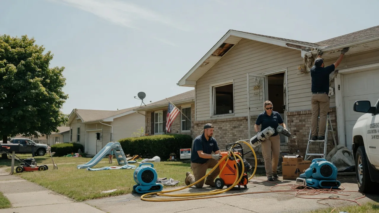 Water Damage Restoration in Aurora, IN near me